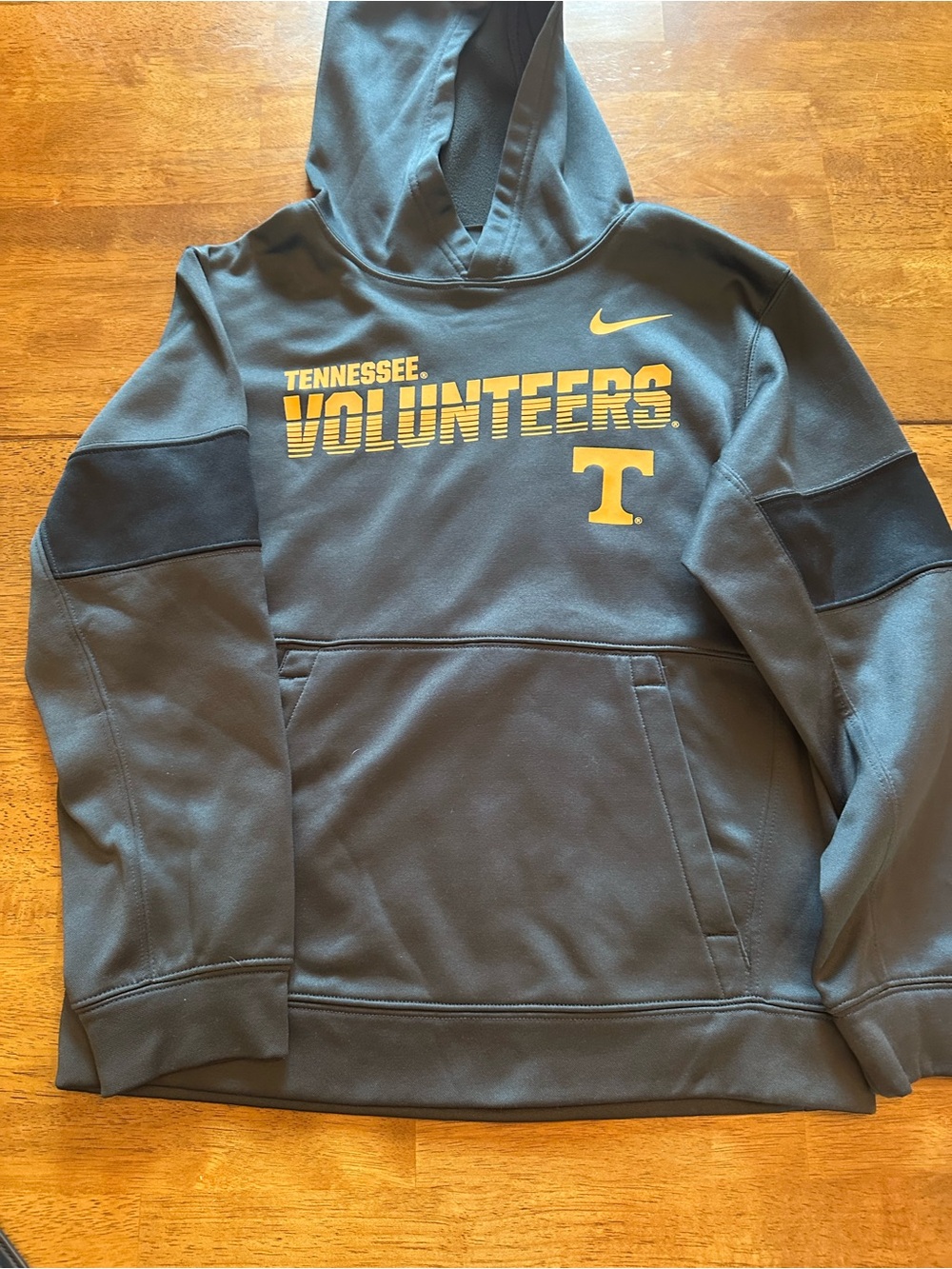 Nike Grey Hoodie with Orange Tennessee Volunteers Graphics